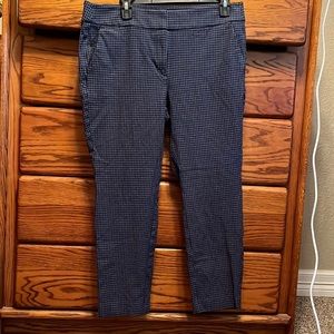 LOFT plaid Marisa pants